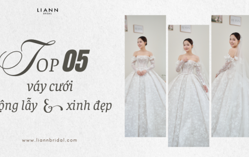 Top 5 Mẫu Đầm Cưới Vô Cùng Lộng Lẫy, Xinh Đẹp Cho Cô Dâu